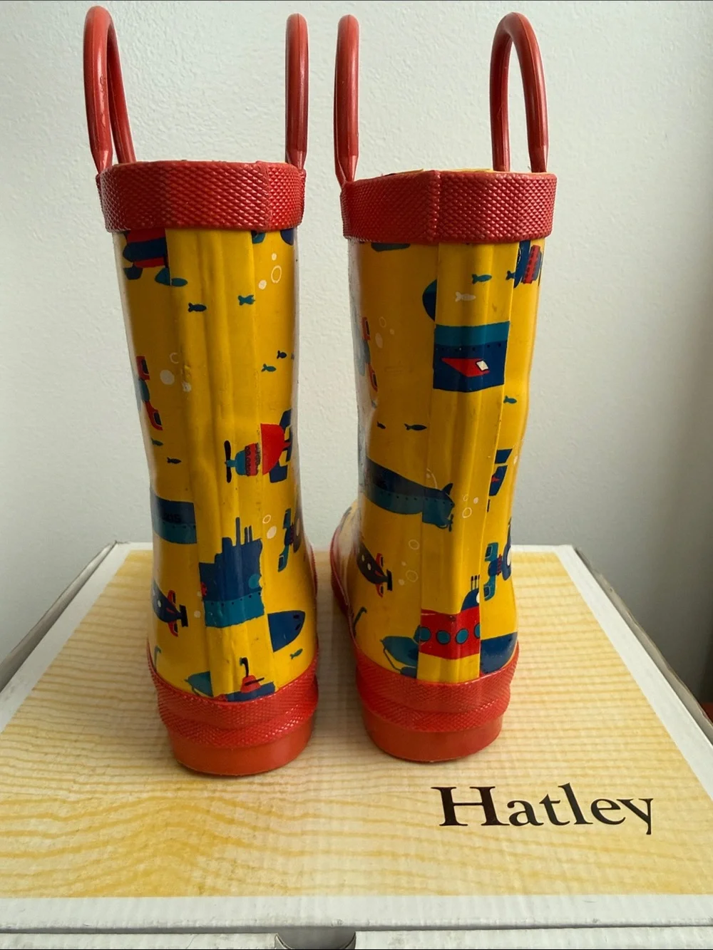 Rain Boots - Hatley -  Yellow Submarine
